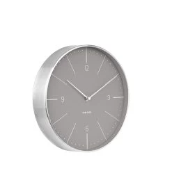 Karlsson Wandklok Normann Numbers - Warm Grijs - Ø27,5cm -Decoratie Verkoop 017b70c7c68642dfa069074d4f3b042c