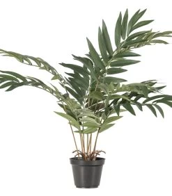 WOOOD Kwai Kunstplant - Plastic - Groen - 68x51x50