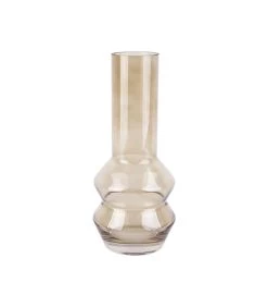 PRESENT TIME Vaas Blush - Glas Honingbruin - Large - 13x30cm