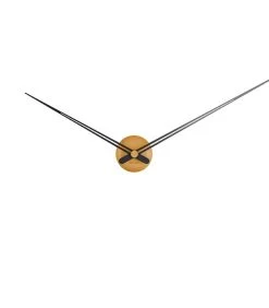 Karlsson Wandklok LBT Sharp - Karamelbruin - Ø77,5cm