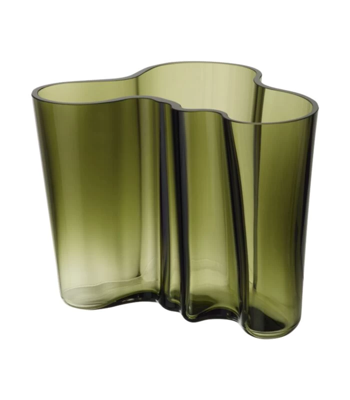 Iittala Alvar Aalto Collection Vaas 160mm Mosgroen 1 Iittala Alvar Aalto Collection Vaas 160mm Mosgroen