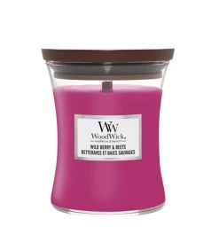 WoodWick Kaars Wild Berry & Beets Medium