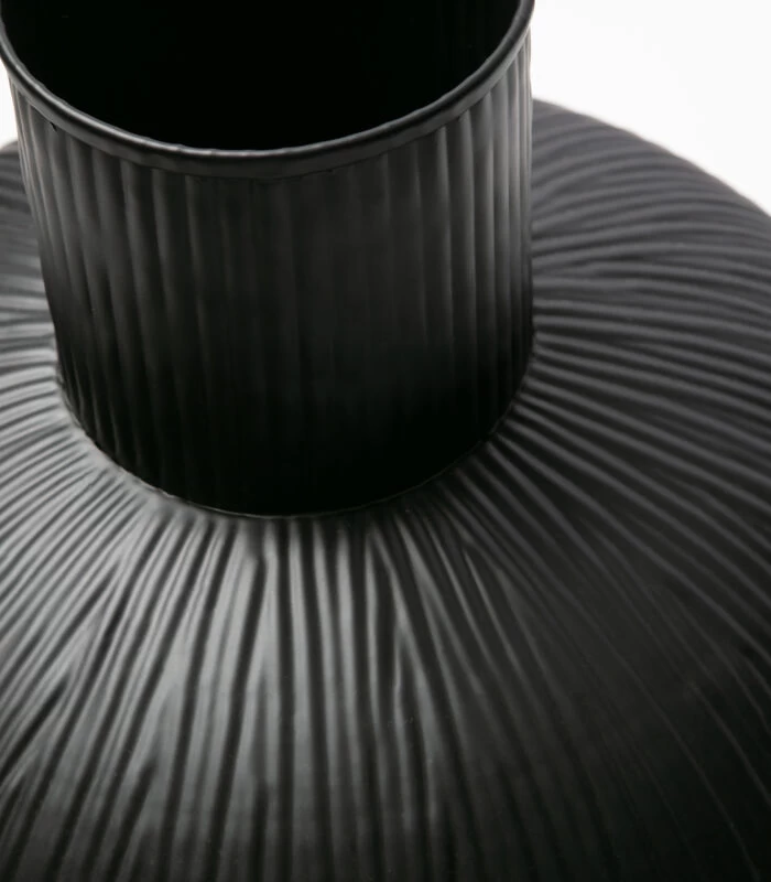 Exclusive Pixie Vaas - Metaal - Zwart - 35x30x30 5 Exclusive Pixie Vaas - Metaal - Zwart - 35x30x30 - Afbeelding 5