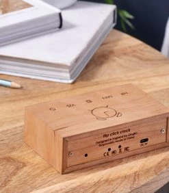 Flip Click Clock Wekker - Kersen/LED Wit 9 Flip Click Clock Wekker - Kersen/LED Wit -Decoratie Verkoop 1da0e86c53284d64ae58067afe09b40a