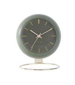 Karlsson Tafelklok Globe - Mosgroen - 21x24,5x14cm -Decoratie Verkoop 1ef9588f585c427e8866b87df3b8f385