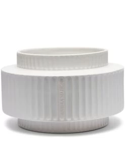 Plantenbak, Bloempot Groot En Rond - Aelous - Wit