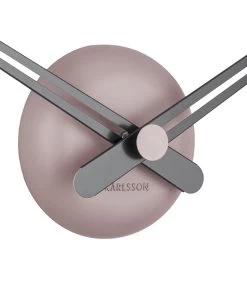 Karlsson Wandklok LBT Sharp - Roze - Ø77,5cm -Decoratie Verkoop 262be9579ea243a69d09ab410639e9b7