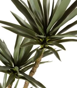 WOOOD Yucca Kunstplant - Plastic - Groen - 155x70x70 -Decoratie Verkoop 2b834d553ded4ddd9d663ae1d335bf63