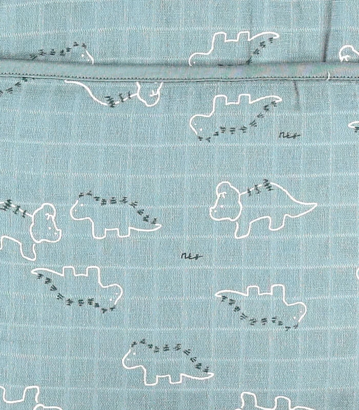 Bio Mousseline Opbergzak, Groen 4 Bio Mousseline Opbergzak, Groen - Afbeelding 4