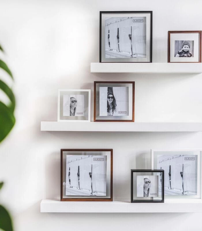 SQUARE FLOATING Box 32 X 32 Donker Hout 2 SQUARE FLOATING Box 32 X 32 Donker Hout - Afbeelding 2