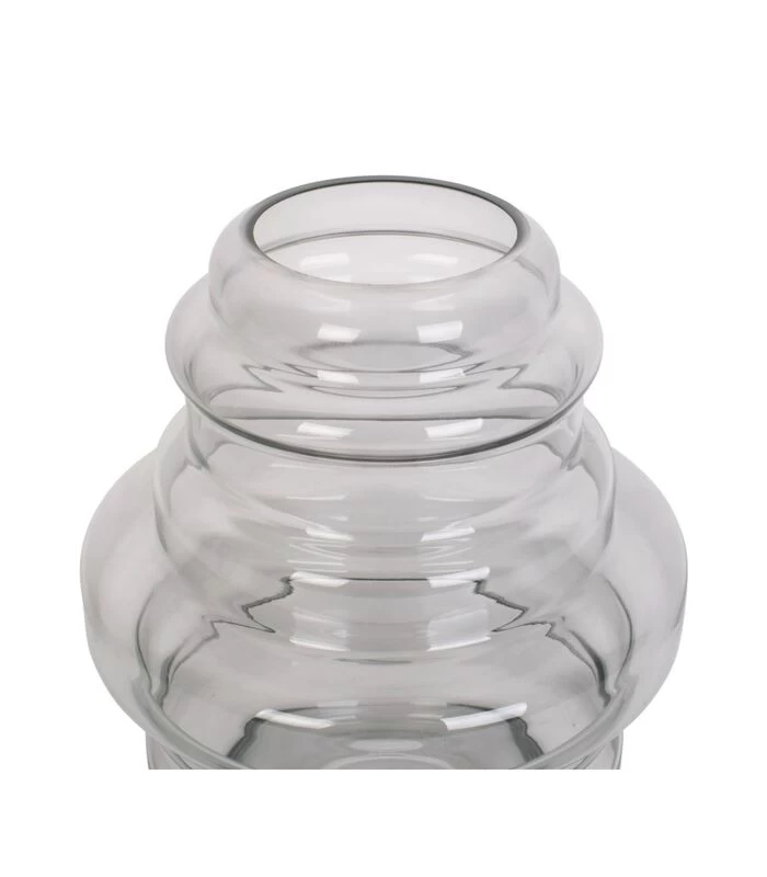 PRESENT TIME Vaas Distinct - Glas Donkergrijs - Ø20x25cm 3 PRESENT TIME Vaas Distinct - Glas Donkergrijs - Ø20x25cm - Afbeelding 3