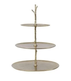 Etagère Tresa - Goud - 2 Laags
