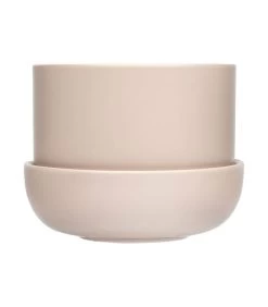 Iittala Nappula Bloempot Met Schotel Beige 170x130