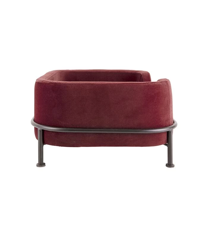 Leitmotiv Hondenmand Puffed - Velvet Kleibruin - 63x42x24,5cm 4 Leitmotiv Hondenmand Puffed - Velvet Kleibruin - 63x42x24,5cm - Afbeelding 4