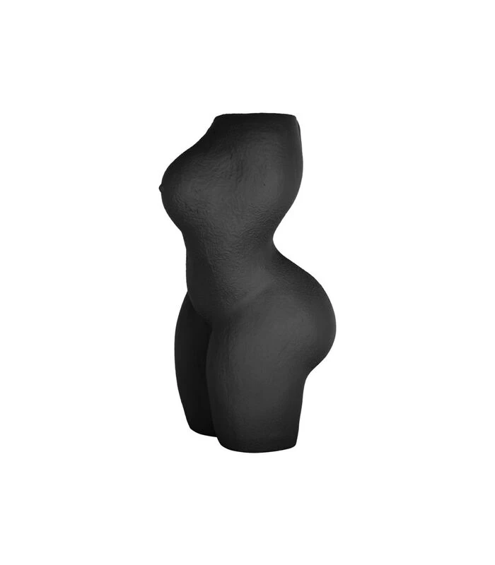 PRESENT TIME Bloempot Lady - Polyresin - Zwart - 19x20x33,5cm 3 PRESENT TIME Bloempot Lady - Polyresin - Zwart - 19x20x33,5cm - Afbeelding 3