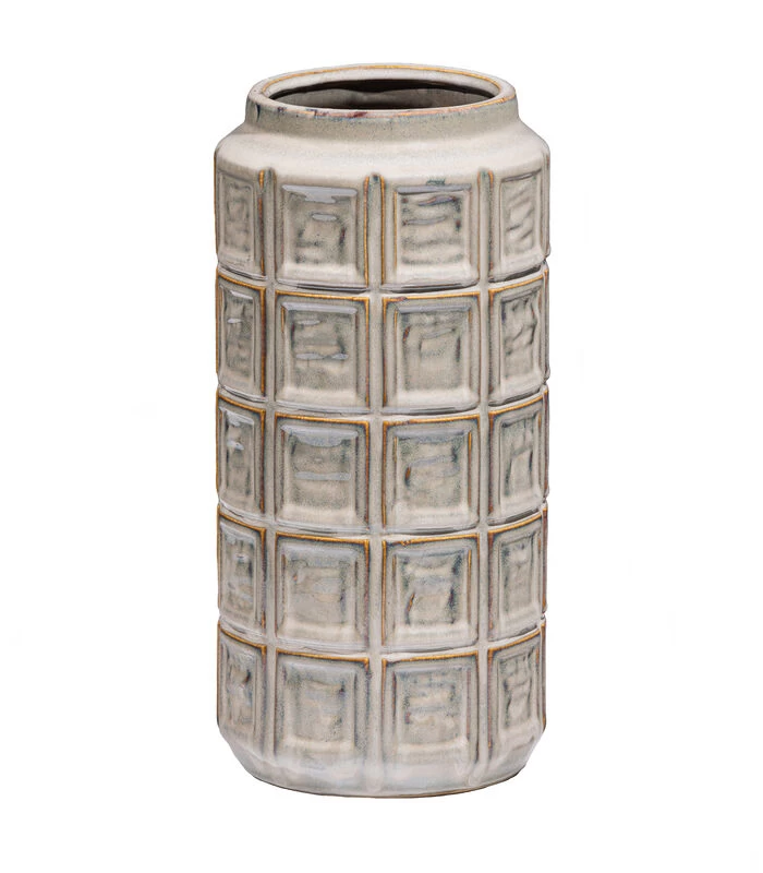 BePureHome Contain Vaas - Keramiek - Pale Groen - 39x19x19 1 BePureHome Contain Vaas - Keramiek - Pale Groen - 39x19x19