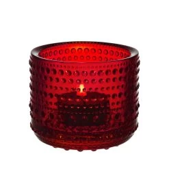 Iittala Kastehelmi Sfeerlicht 64mm Cranberry