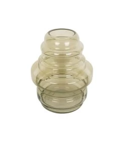 PRESENT TIME Vaas Distinct - Large - Glas Mosgroen - Ø25x30cm