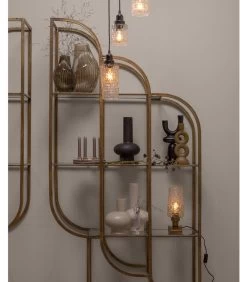 BePureHome Gap Double Kandelaar - Porselein - Sepia - 27x10x6 -Decoratie Verkoop 4d1a95557762468187455826ec3693aa