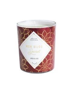 Geurkaars Lotus Met Gouden Messing Ring -Decoratie Verkoop 56973af296aa46e889a153e08fdb8e9f