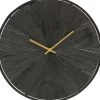 Exclusive Valentino Wandklok - Hout - Zwart - 42x42x5