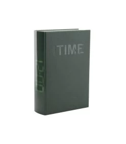 Karlsson Wekker Book - Groen - 20x5cm -Decoratie Verkoop 57387889652148058ed9bd8b316dae67