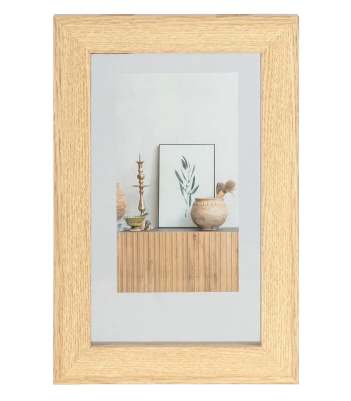 Exclusive Blake Fotolijst Met Houten Rand - Naturel - 30x20x4 1 Exclusive Blake Fotolijst Met Houten Rand - Naturel - 30x20x4