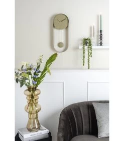 PRESENT TIME Vaas Morgana - Glas Honingbruin - Large - 18x50cm -Decoratie Verkoop 58cfebe2aab741dbaeb4de901551fa19