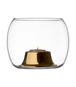 Iittala Kaasa Sfeerlicht 141x115mm Helder/rosé Goud