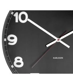 Karlsson Wandklok New Classic - Medium - Zwart - Ø40,6cm -Decoratie Verkoop 5b63565a939e498385ff51ea13d69d7f
