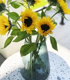 DIM Vaas Stripe Large Licht Groen -Decoratie Verkoop 6041e309471d4be8ba217d90ac413fee