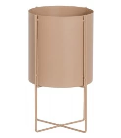 WOOOD Arda Plantenpot - Metaal - Toffee - 40x24x24 -Decoratie Verkoop 610e74941b8a490b9212e6db7b98c567