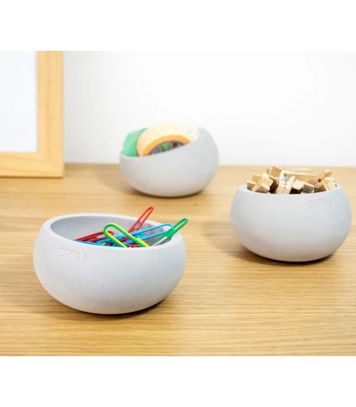 BRUT - Beton Set Van 3 Theelichthouders Tokyo Grey 4 BRUT - Beton Set Van 3 Theelichthouders Tokyo Grey - Afbeelding 4