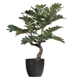WOOOD Zamia Kunstplant - Groen - 76x68x61