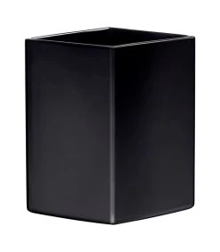 Iittala Ruutu Ceramic Vaas 225mm Zwart