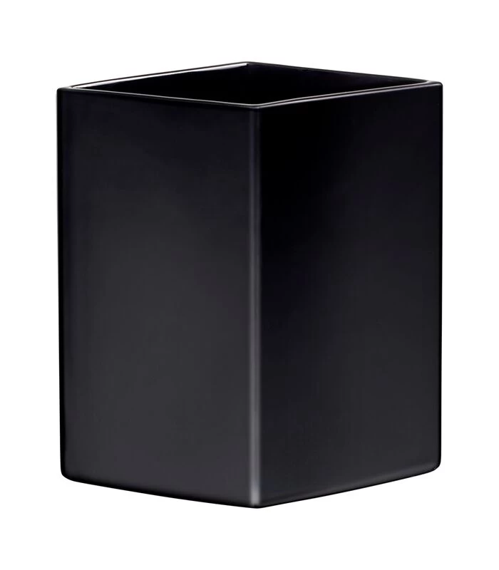 Iittala Ruutu Ceramic Vaas 225mm Zwart 1 Iittala Ruutu Ceramic Vaas 225mm Zwart
