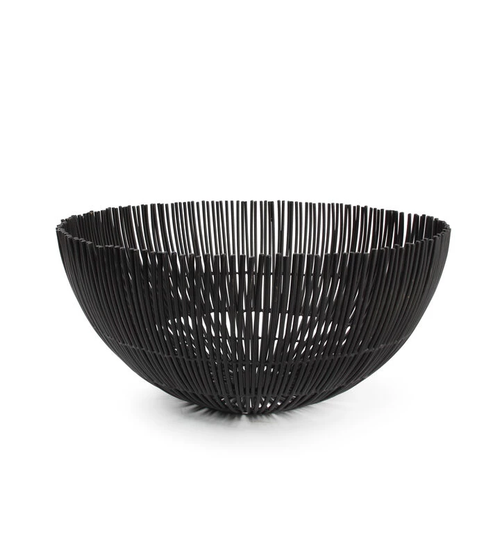 Draadmand 25xH12cm Zwart Iris 1 Draadmand 25xH12cm Zwart Iris