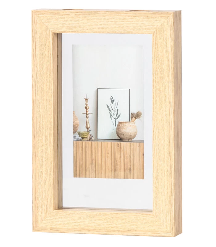 Exclusive Blake Fotolijst Met Houten Rand - Naturel - 30x20x4 2 Exclusive Blake Fotolijst Met Houten Rand - Naturel - 30x20x4 - Afbeelding 2