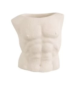 PRESENT TIME Bloempot Male - Ivoor - 12x19,5x20,5 Cm