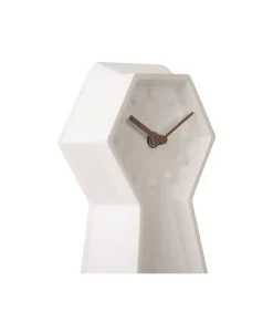 Karlsson Tafelklok Genuine - Wit - 34x9,4x16cm -Decoratie Verkoop 765253f2bd1946dfa3e6e873f52f221b