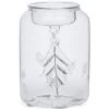 Theelichthouder RM Fall Leave Transparant