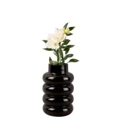 PRESENT TIME Vaas Bobbly Glazed - Zwart - Ø15x24cm 5 PRESENT TIME Vaas Bobbly Glazed - Zwart - Ø15x24cm -Decoratie Verkoop 7a9c63c9d7f9434a8fb5632b44a8eb39
