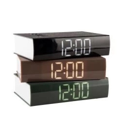 Karlsson Wekker Book - Groen - 20x5cm -Decoratie Verkoop 7c783a6129ea4169bffb5476cda71776 1