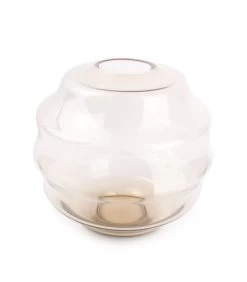 Vaas 28xH26cm Bruin Bloom