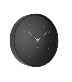 Karlsson Wandklok Butterfly Hands - Zwart - Large - Ø37,5cm -Decoratie Verkoop 89730daa78cc4f01a9e50ee2931efa96