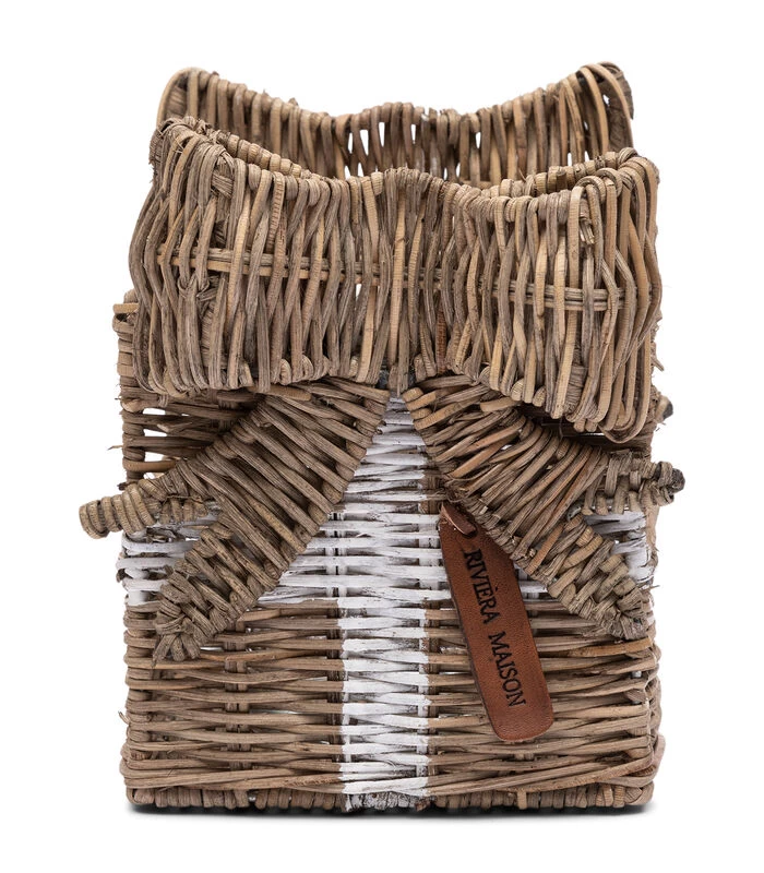 Theelichthouder Rustic Rattan Désir Naturel 1 Theelichthouder Rustic Rattan Désir Naturel