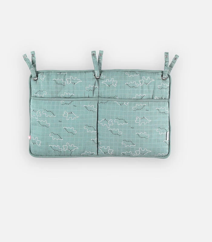 Bio Mousseline Opbergzak, Groen 1 Bio Mousseline Opbergzak, Groen