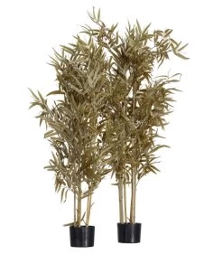 WOOOD Bamboe Kunstplant - Bamboe/Polyester - Natural - 150x84x84 -Decoratie Verkoop 91212b9899c04661925d3d862eeddced