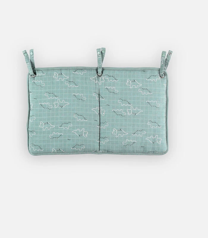 Bio Mousseline Opbergzak, Groen 2 Bio Mousseline Opbergzak, Groen - Afbeelding 2