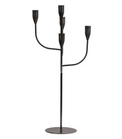 Kent Kandelaar - Metaal - Zwart - 57x26x26 5 Kent Kandelaar - Metaal - Zwart - 57x26x26 -Decoratie Verkoop 9552dd4b98ec42779ce28e883a2d8948